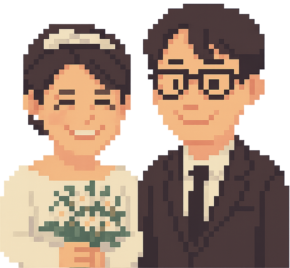 Pixel art portrait